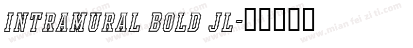 Intramural Bold JL字体转换